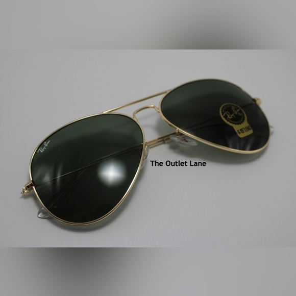Model Display RayBan Aviator Green RB3025 G15 - Picture 5 of 16
